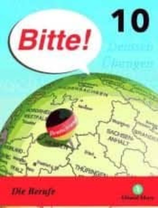 Nº 10 Die Berufe Bitte - Deutsch - Primaria