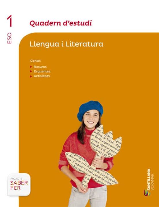 Llengua Y Literatura Quadern Estudio 1º Secundaria Valencia Ed 20 15