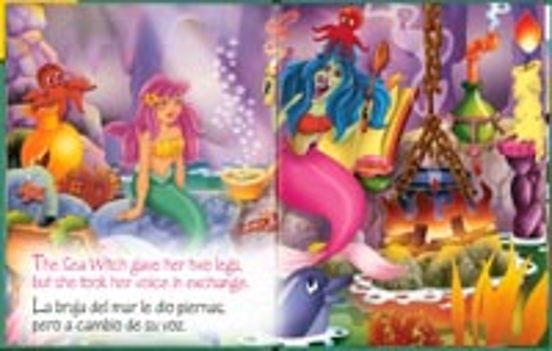 La Sirenita: Historias Bilingues