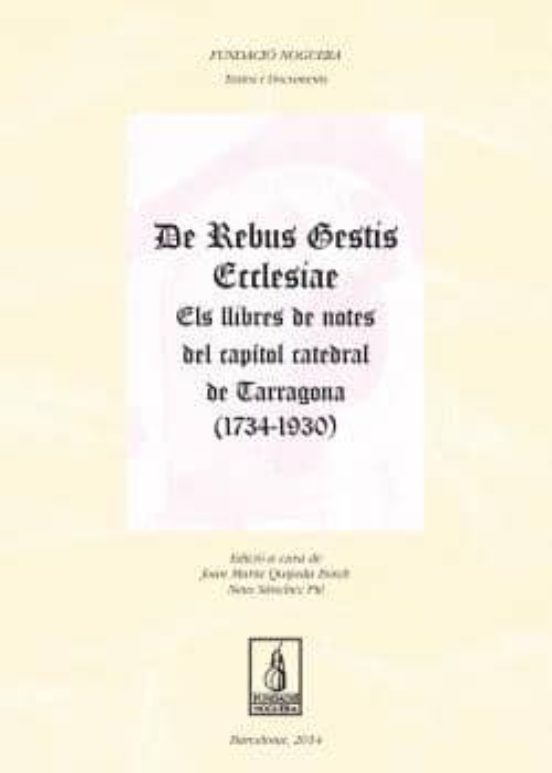 De Rebus Gestis Ecclesiae