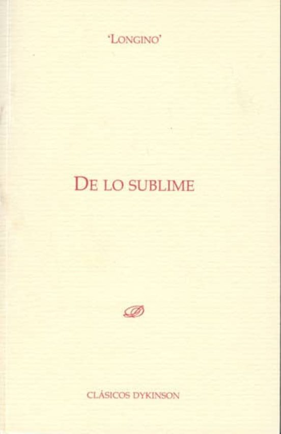 De Lo Sublime