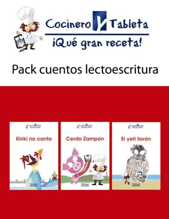 Infantil 5 Años Cocinero Lecto Pk Cuentos 7