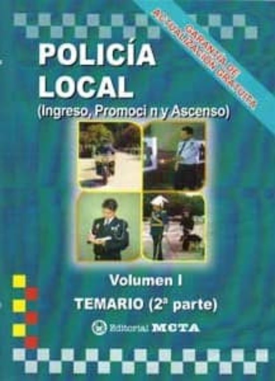 Policia Local Volumen I Segunda Parte Temario