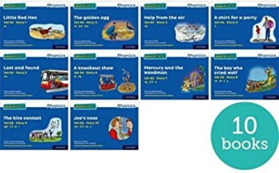 Read Write Inc. Phonics: Blue Set 6A Storybooks Pack of 10