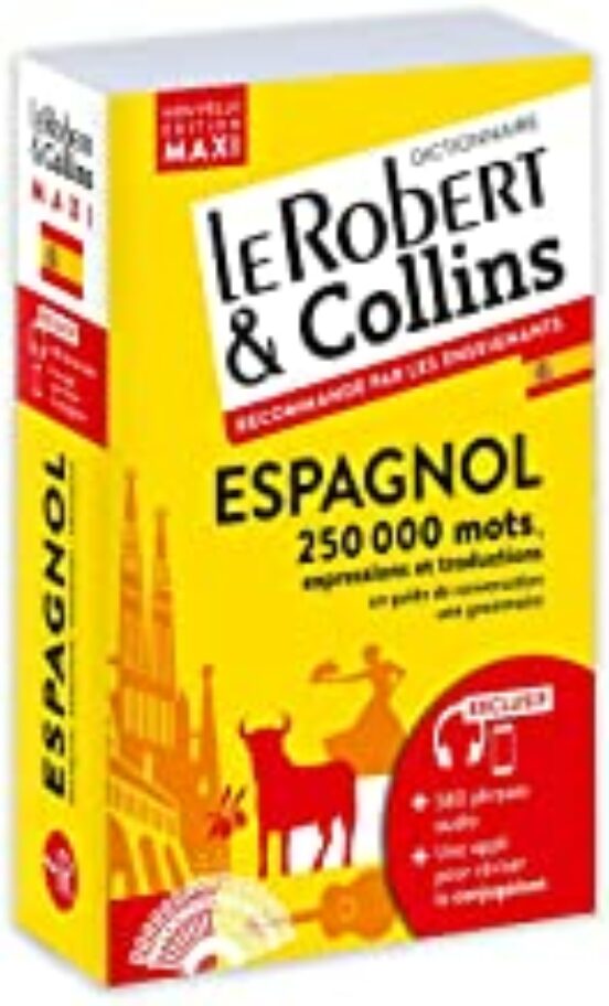 Le Robert & Collins Espagnol Maxi : Français-espagnol Espagnol-françai