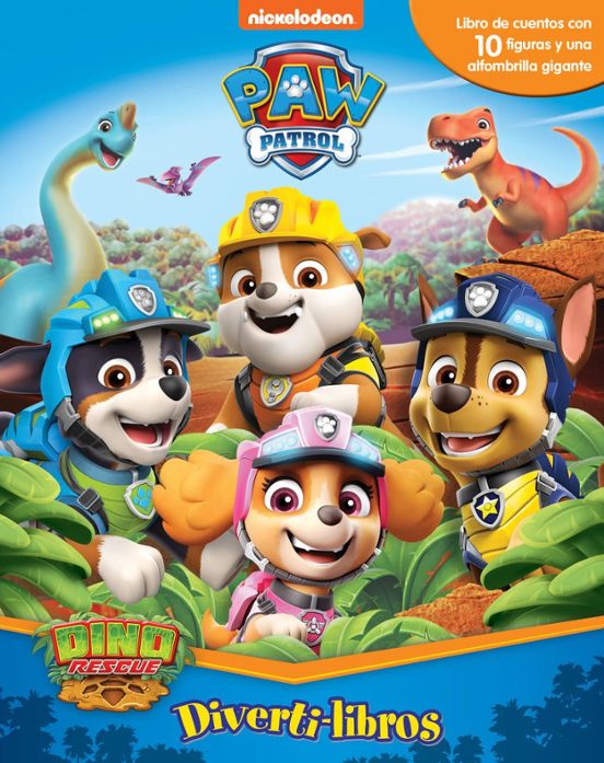Patrulla Canina Dino Rescue - Diverti-libros