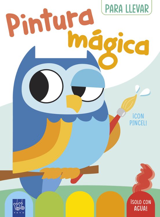 Pintura Mágica Para Llevar. Búho