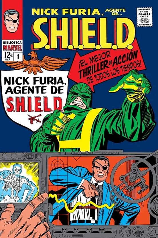 Biblioteca Marvel Nick Furia Agente De Shield 1 Bm 35