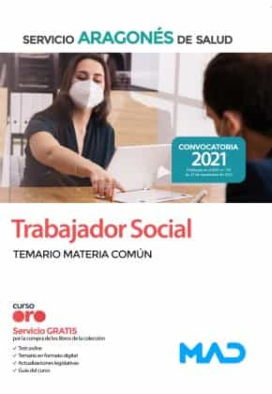 Trabajador Social Del Servicio Aragonés De Salud . Temario Materia Común