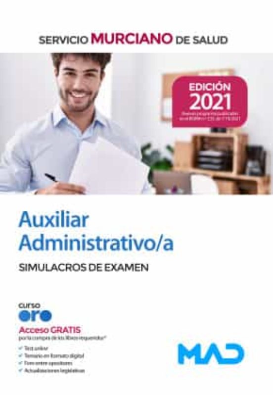 Auxiliar Administrativo/a Del Servicio Murciano De Salud. Simulacros De Examen