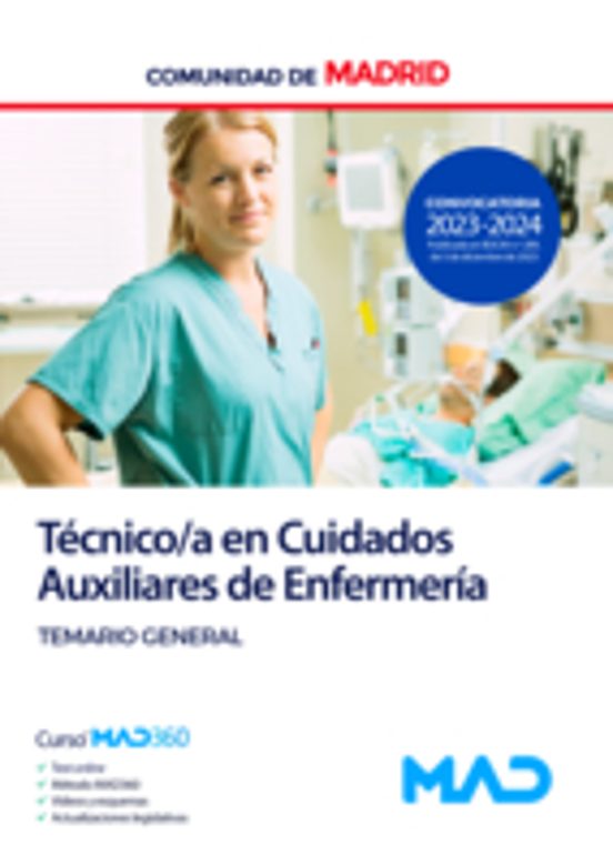 Tecnico/a En Cuidados Auxiliares De Enfermeria De La Comunidad De Madr