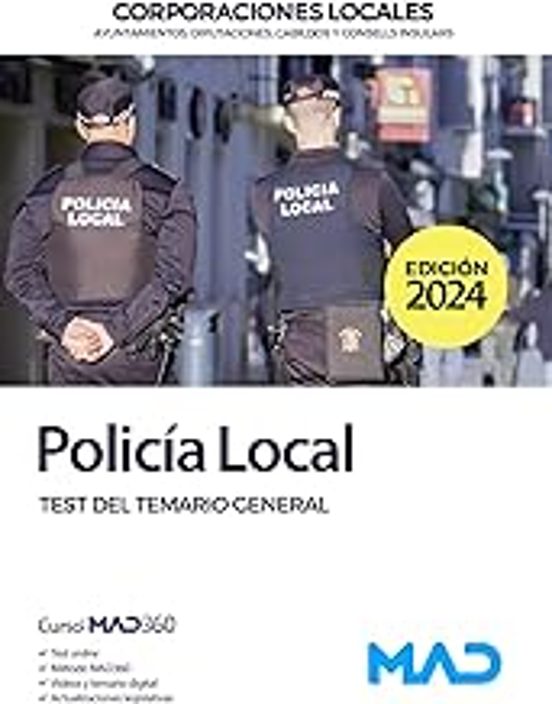 Policía Local. Test Del Temario General