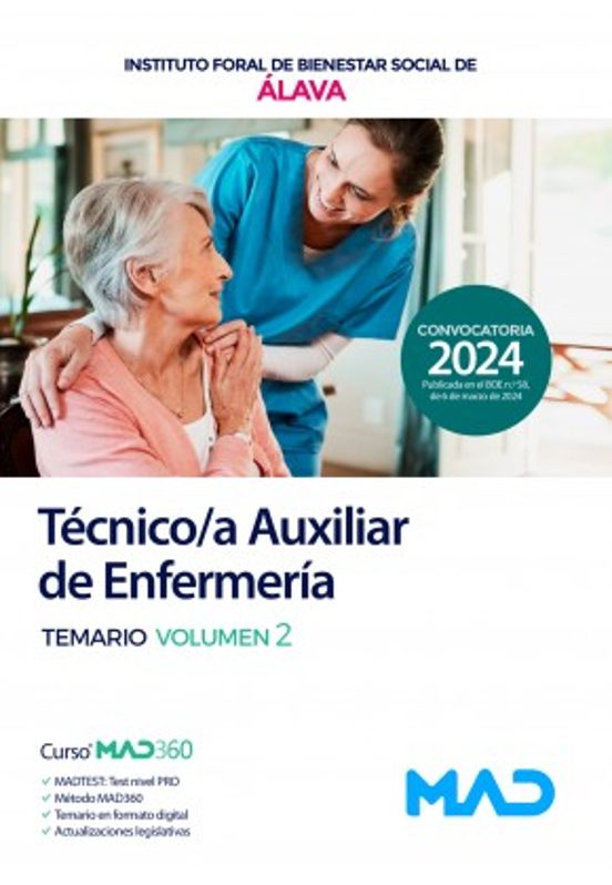 Técnico/a Auxiliar De Enfermería. Temario Volumen 2