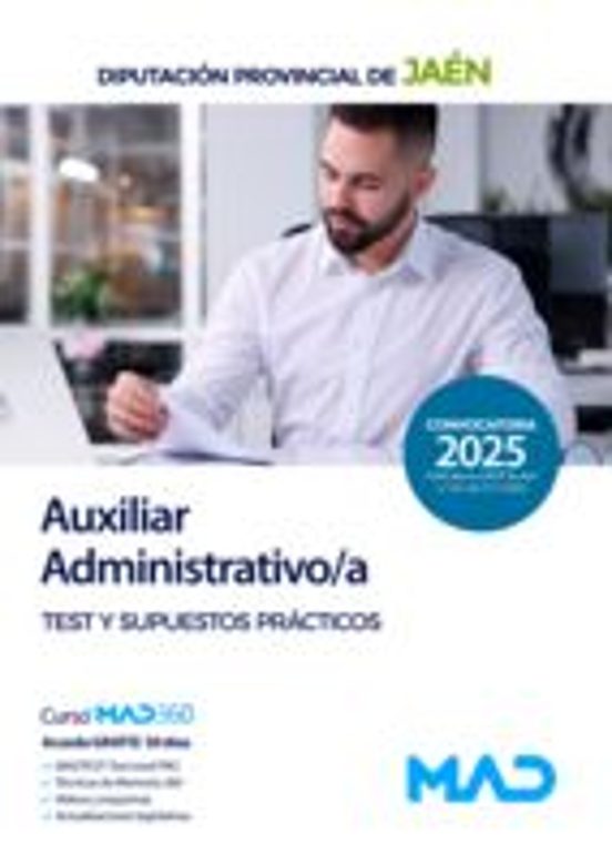 Auxiliar Administrativo De La Diputacion Provincial De Jaen. Test Y Su