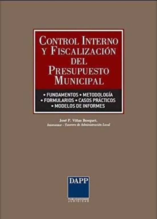Control Interno Y Fiscalizacion Del Presupuesto Municipal