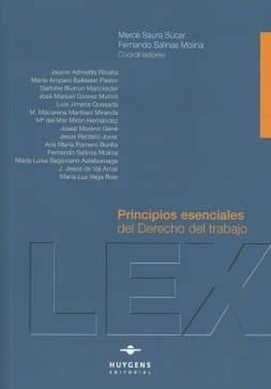 Principios Esenciales Del Derecho Del Trabajo