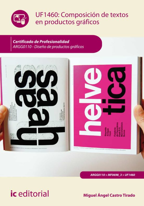 Uf1460 Composición De Textos En Productos Gráficos. Diseño De
