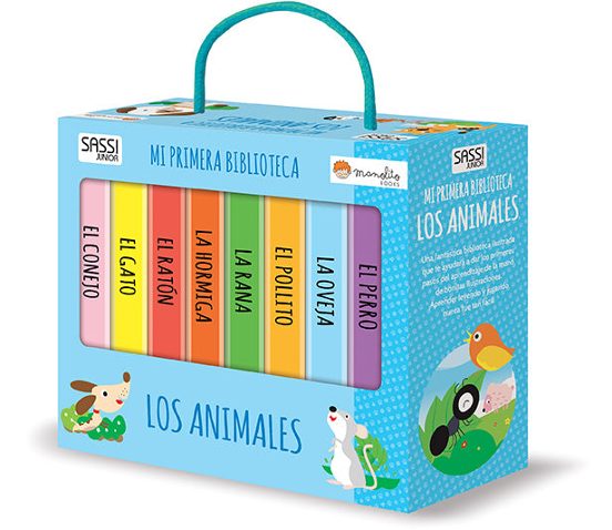 Animales Bebés: Mi Primera Biblioteca