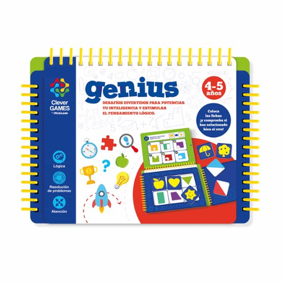Clever Games Genius 4-5 Años