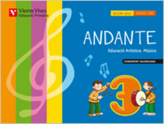 Andante 3. Llibre + Cd. Comunitat Valenciana