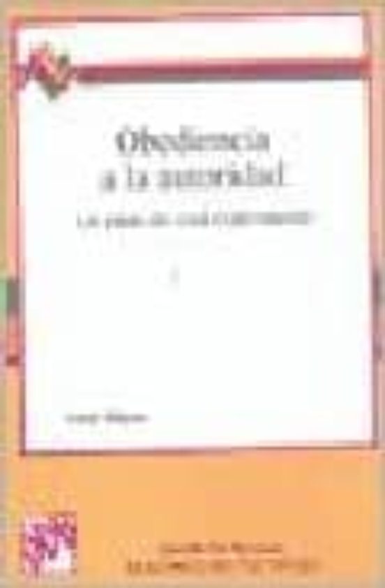 Obediencia A La Autoridad