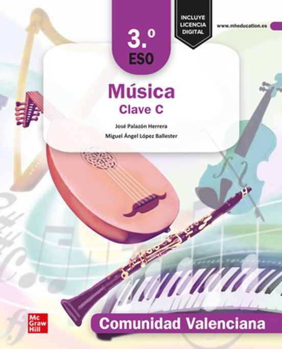 Música Clave C 3º ESO. C.valencia. Castellano. Edición LOMLOE