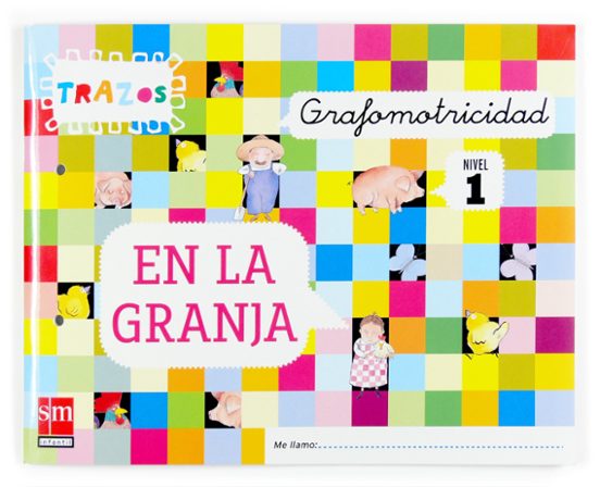 Nueva Grafomotricidad Trazos en la Granja 3 Años Educacion Infa Ntil
