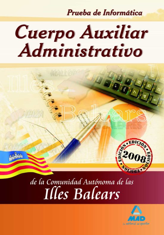 Cuerpo Auxiliar Administrativo De La Comunidad Autónoma De Las Il Les