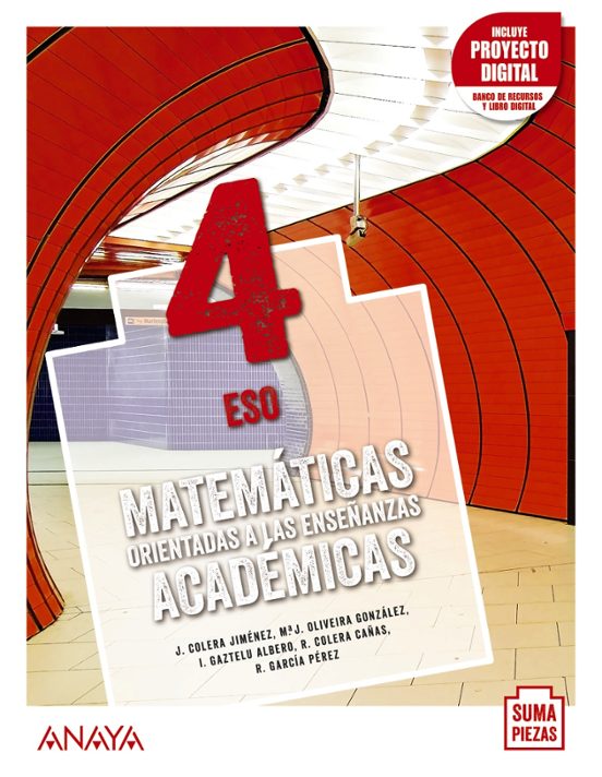 Matemáticas Orientadas a las Enseñanzas Académicas 4º ESO + Dual Focus