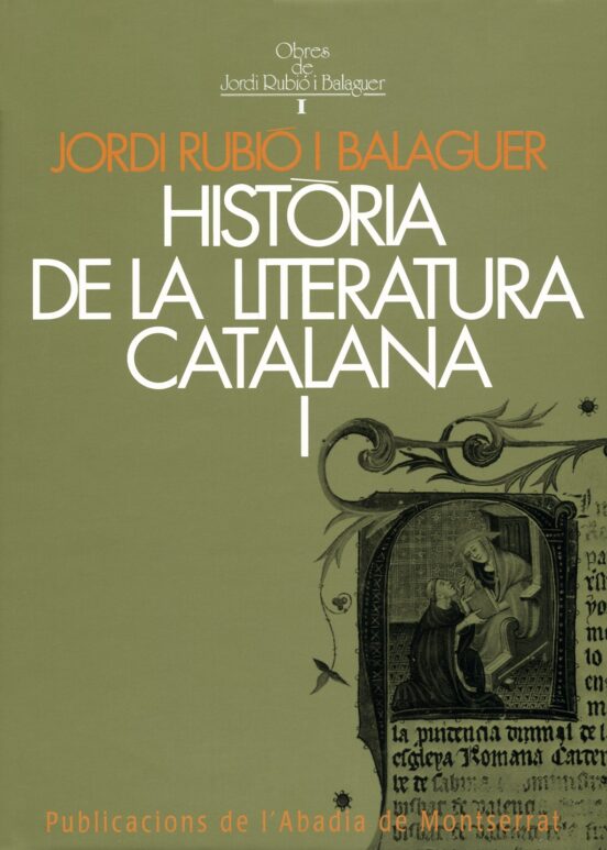Historia De La Literatura Catalana