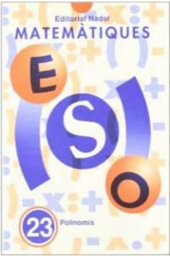 Matematiques Eso Nº 23 Polinomis
