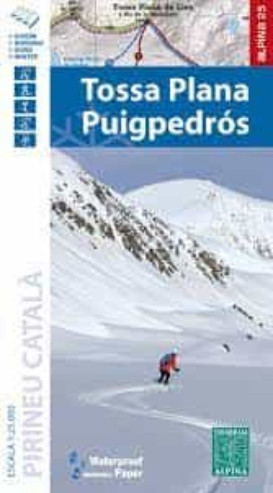 Tossa Plana - Puigpedros 1:25.000