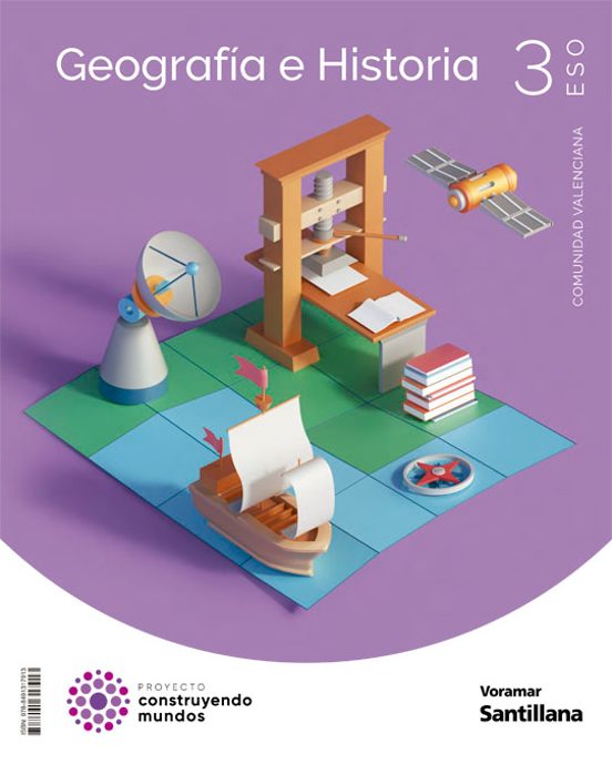 Geografia 3º Educacion Primaria Contruyendo Mundos Cast/val Ed 2022
