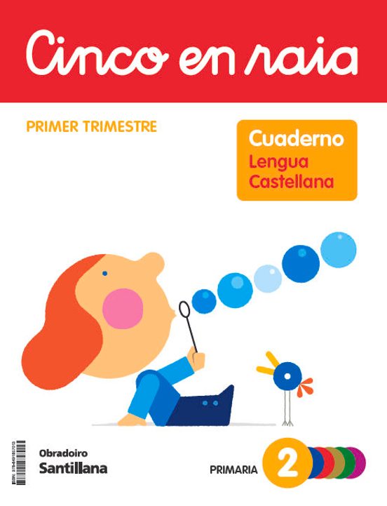 Lingua 2º Educacion Primaria Caderno 1 Cinco En Raia Pauta Galicia Ed