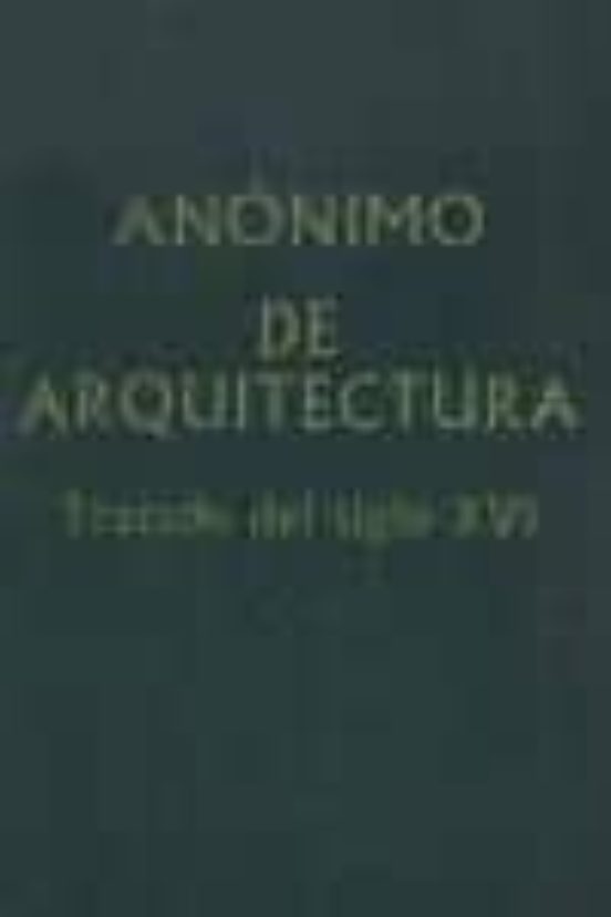 Anonimo De Arquitectura