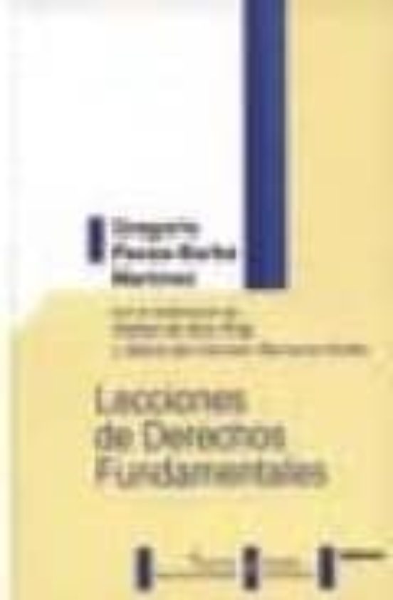 Lecciones De Derechos Fundamentales