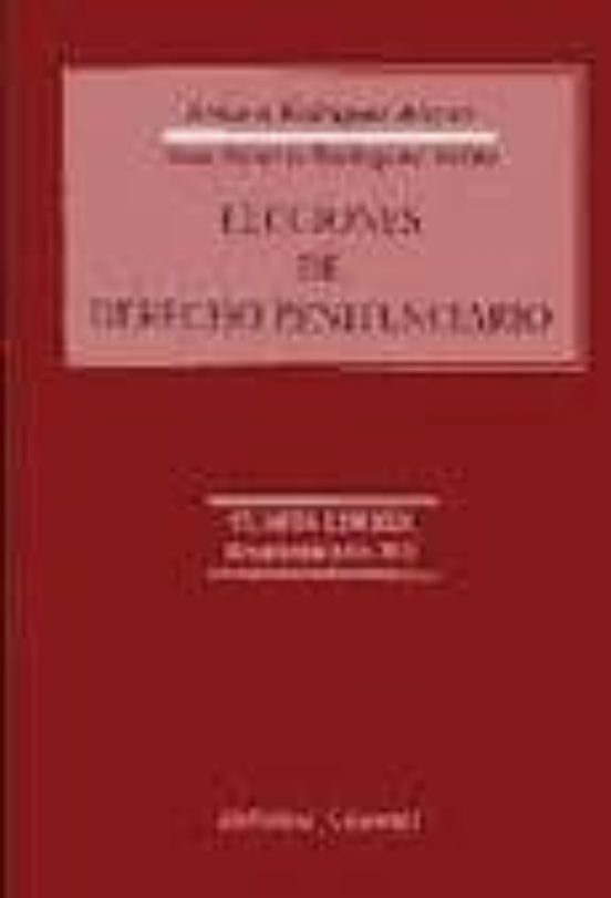 Lecciones De Derecho Penitenciario