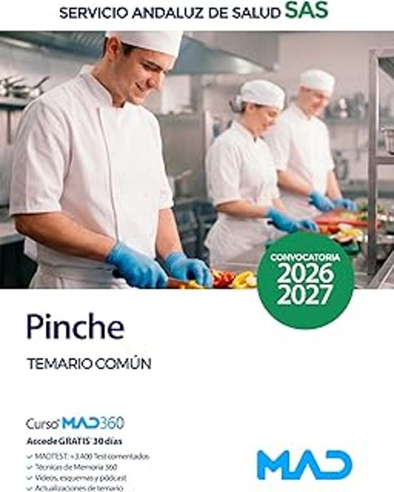 Pinche Del Servicio Andaluz De Salud . Temario Común