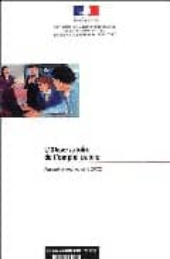 L Observatoire De L Emploi Public: Rapport Annuel Octobre 2002