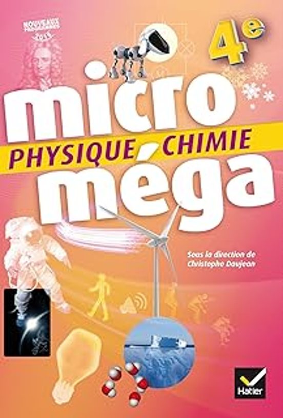Physique Chimie 4E: Nouveaux Programmes 2016