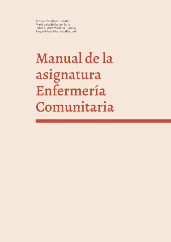 Manual De La Asignatura Enfermería Comunitaria