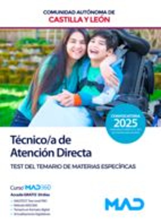 Tecnico/a De Atencion Directa De La Comunidad Autonoma De Castilla Y L