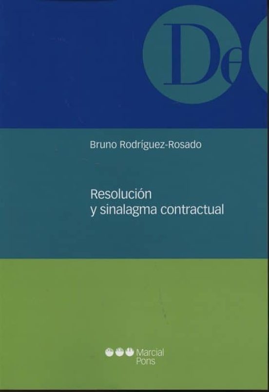 Resolución Y Sinalagma Contractual