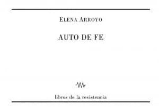 Auto De Fe