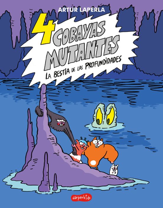 4 Cobayas Mutantes. La Bestia De Las Profundidades