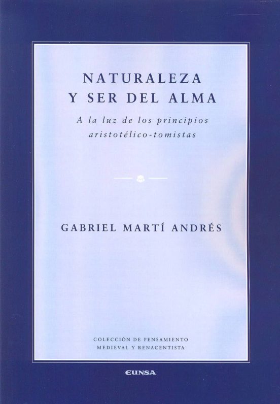 Naturaleza Y Ser Del Alma