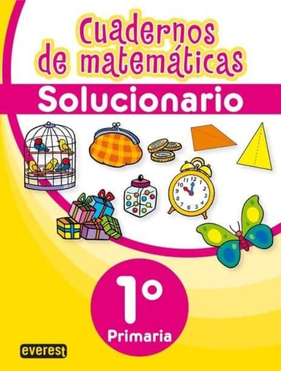 Cuadernos De Matemáticas. 1º Primaria. Solucionario