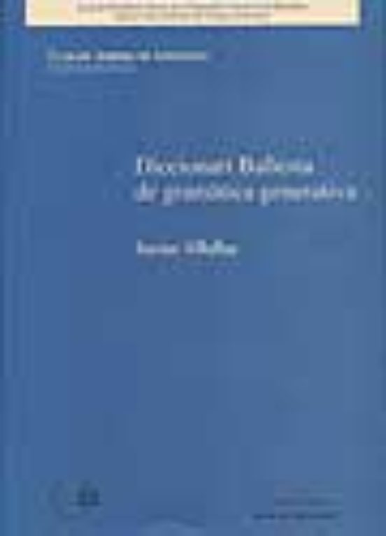 Diccionari Ballesta De Gramàtica Generativa