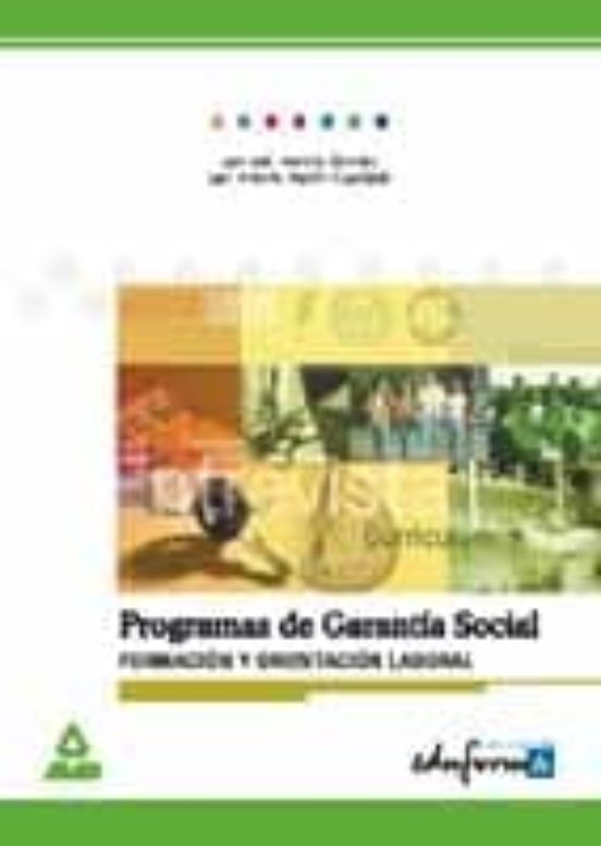 Formacion Y Orientacion Laboral De Programas De Garantia Social