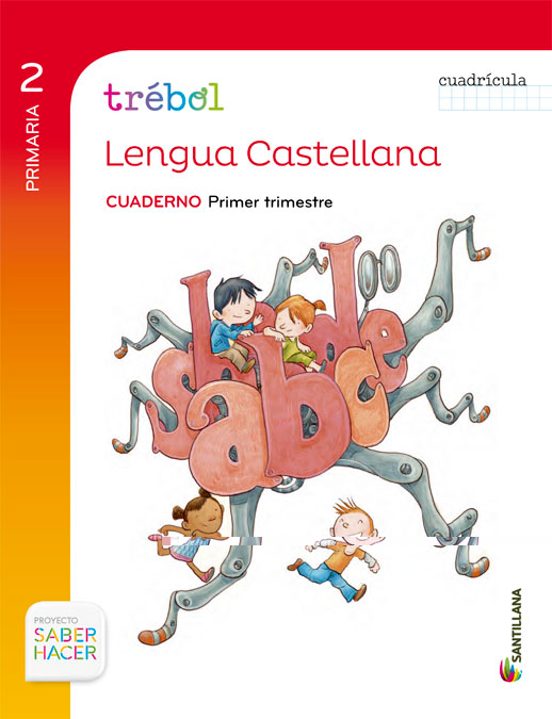 Lengua 2º Primaria Globalizado Primer Trimestre Cuaderno Trebol C Uadr